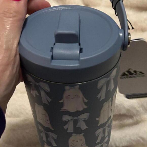 NEW! HYDRAPEAK GHOST BOW TUMBLER 32oz BLUE - Picture 5 of 7